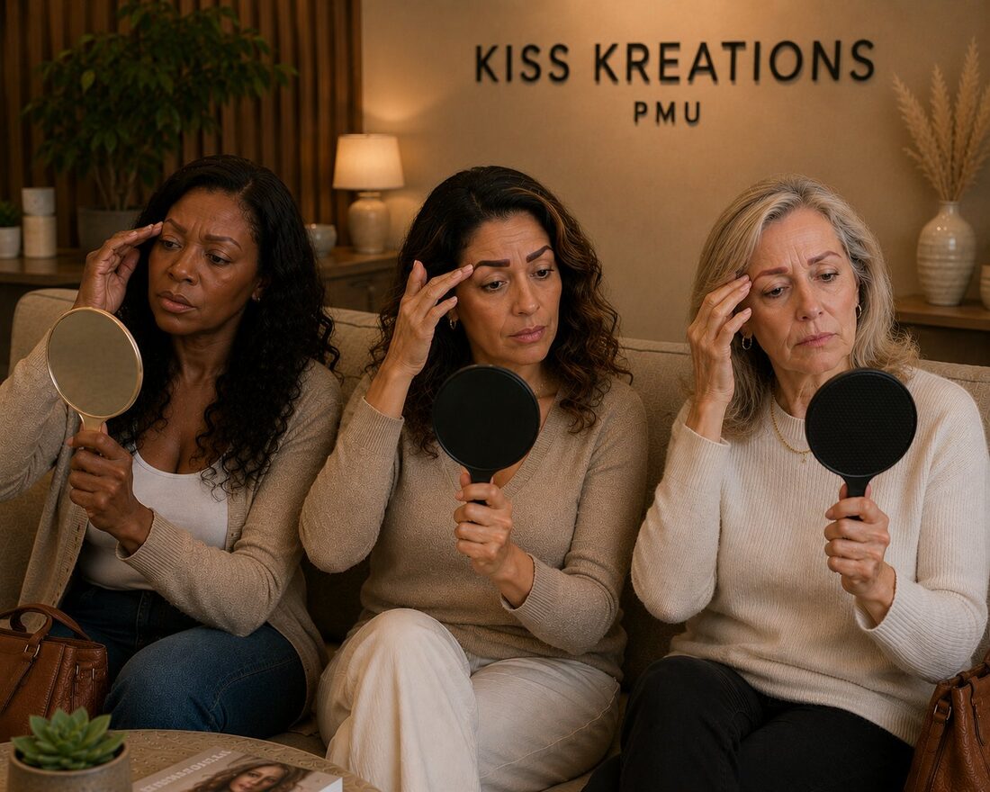 Magnetic tattoo removal treatment at Kiss Kreations — safe for all skin tones including deeper complexions