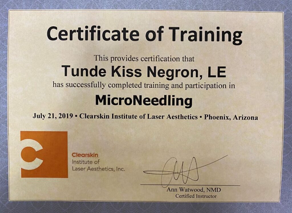 Certification
